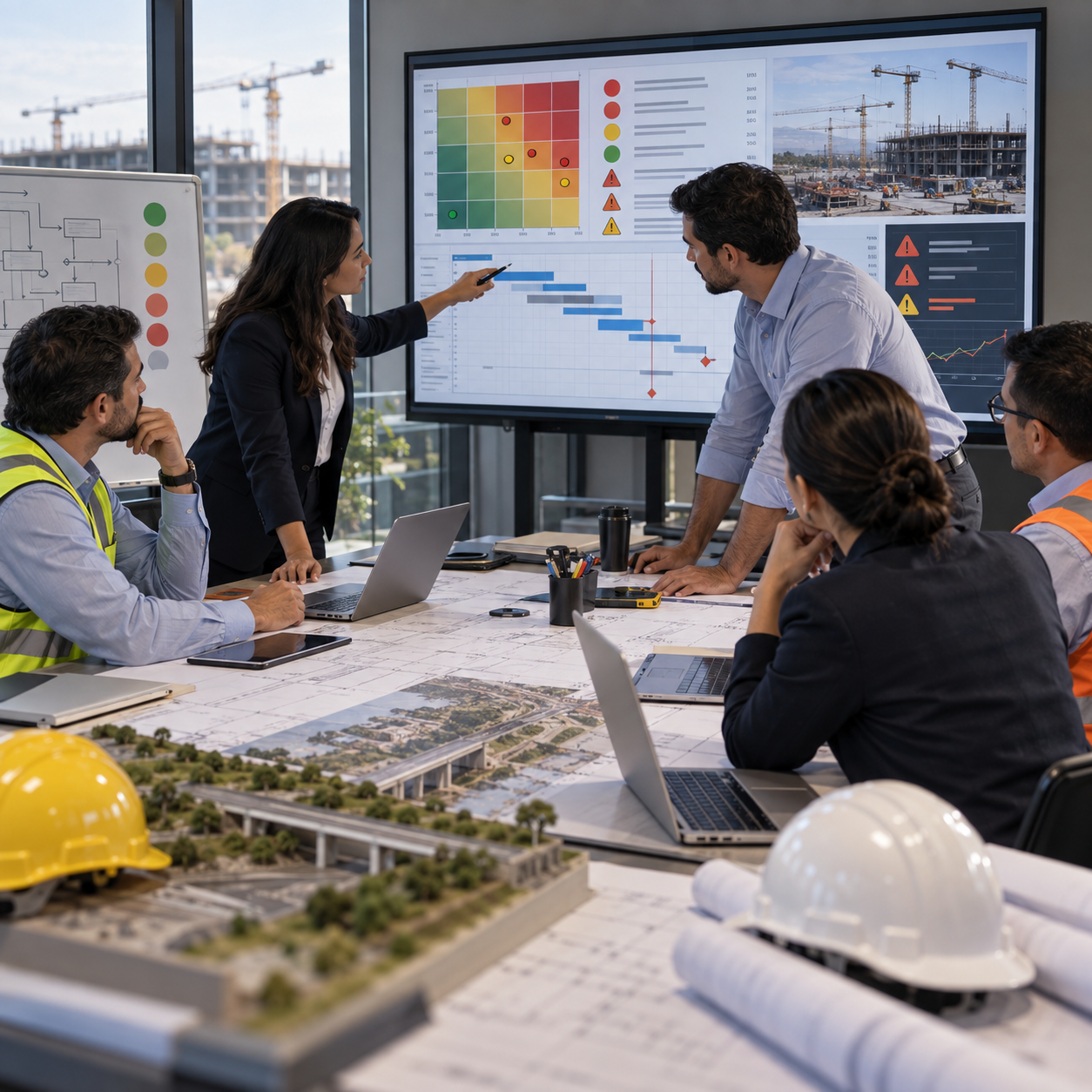 Gestión de riesgos en proyectos de infraestructura