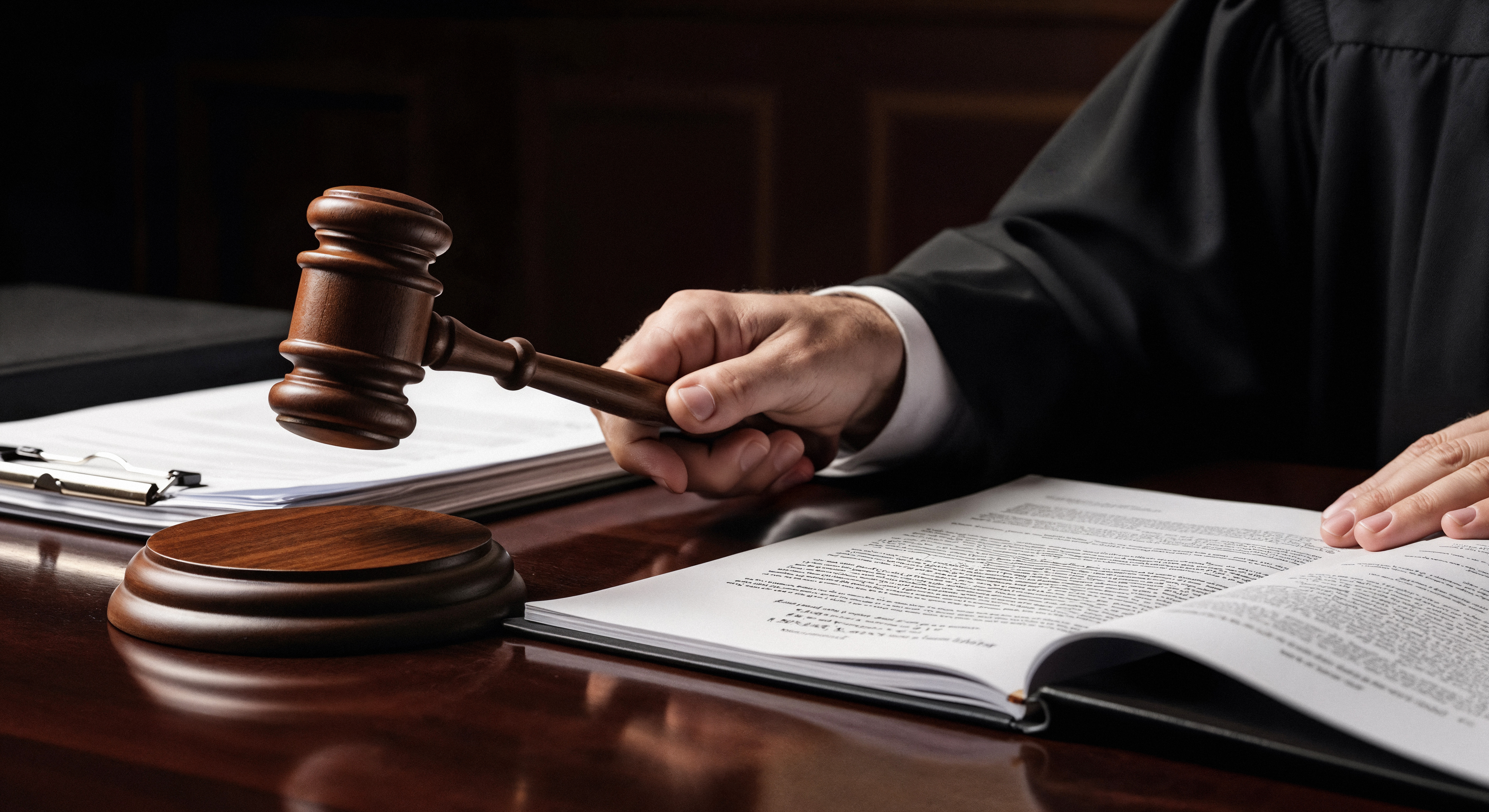 Firmas de resoluciones administrativas y carpetas de expedientes